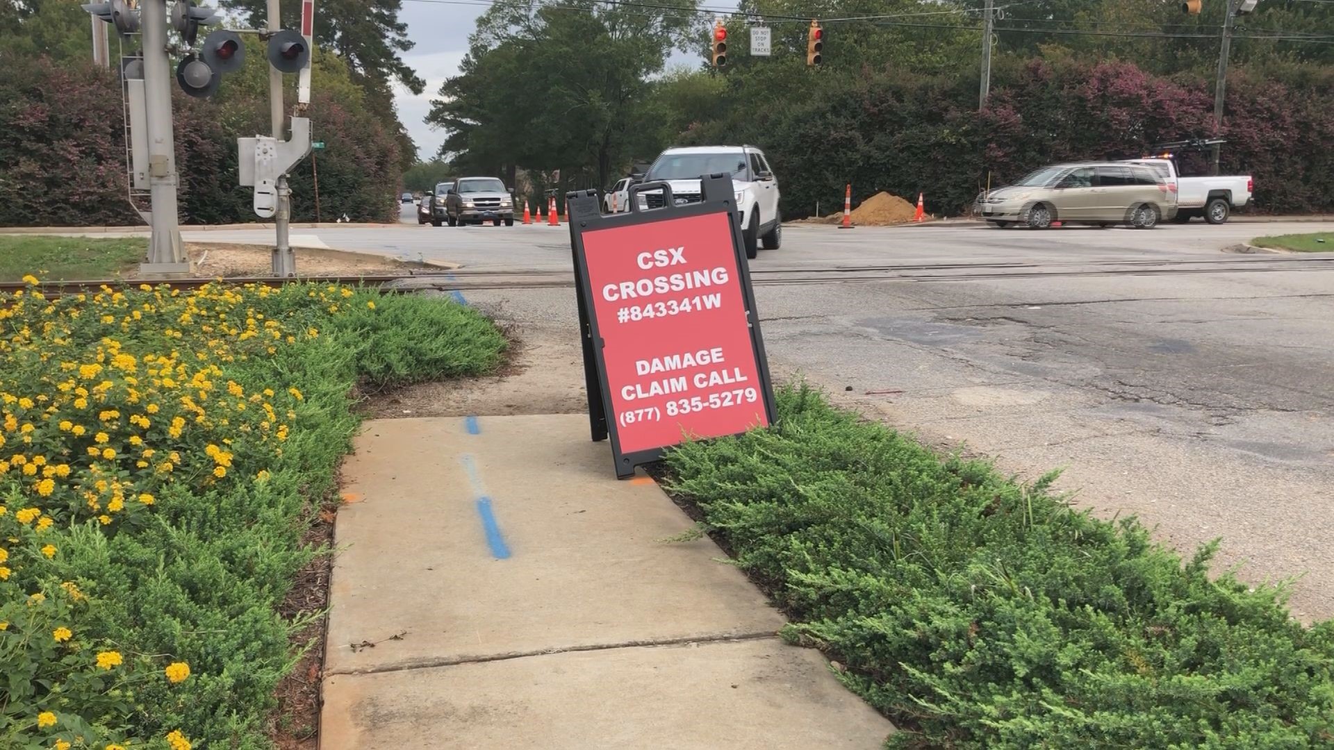 An Irmo railroad crossing set to be fixed after complaints