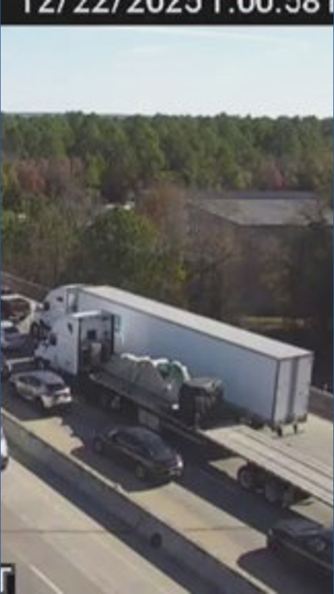 Crash involving dump truck slows traffic on I-20 in Columbia | wltx.com