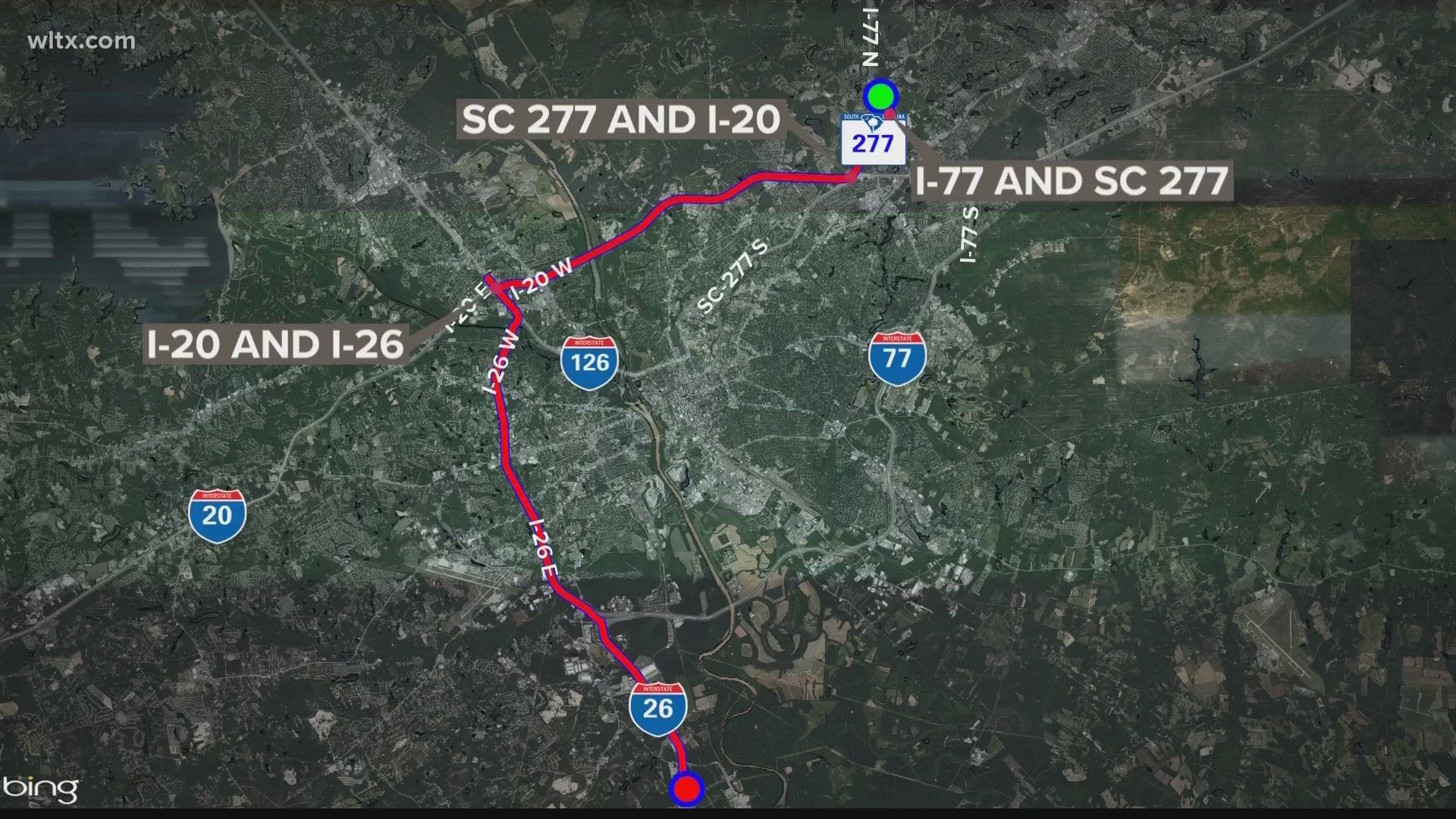 Crews will be working for the next nine days to fix eight bridges on I-77.  Work starts Friday night and will be going on during the USC Spring game.
