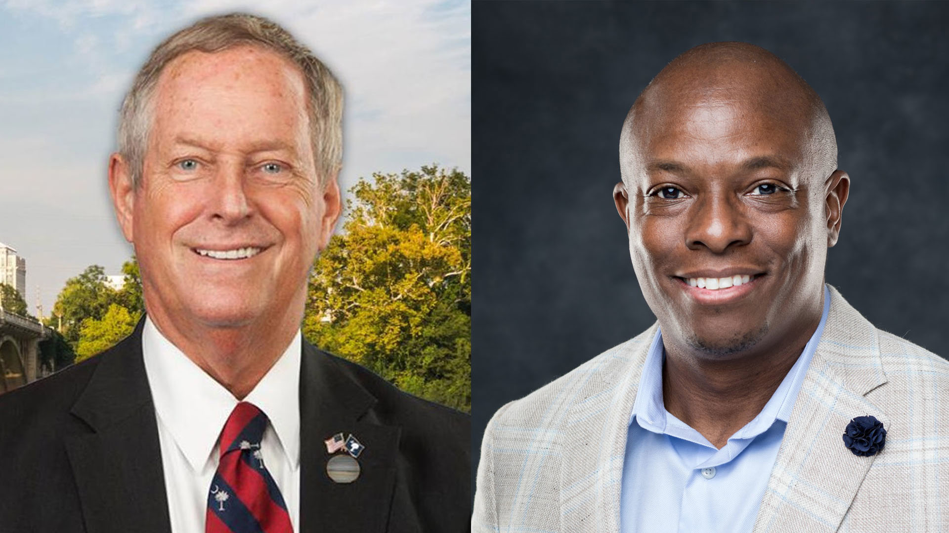 Incumbent Joe Wilson faces off against David Robinson. 