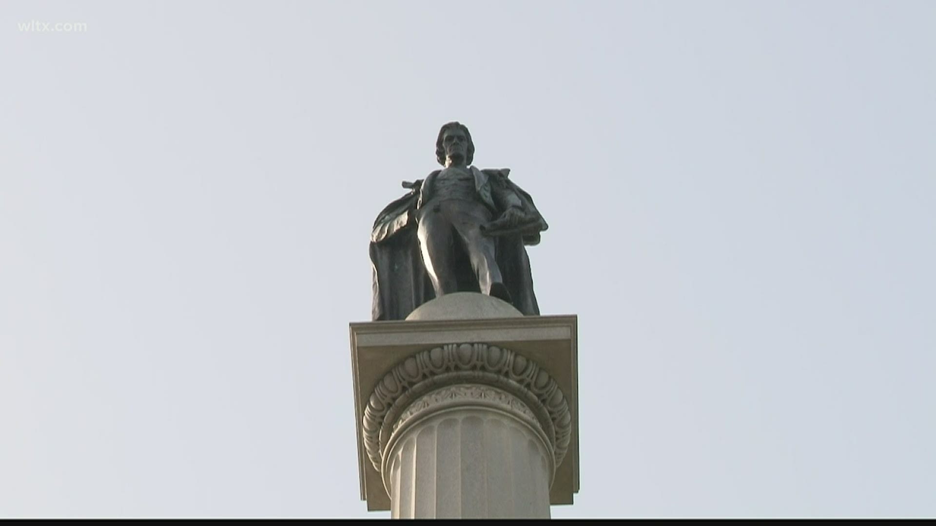 Charleston mayor John Teckelnburg announced plans to remove a statue of John C. Calhoun located downtown
