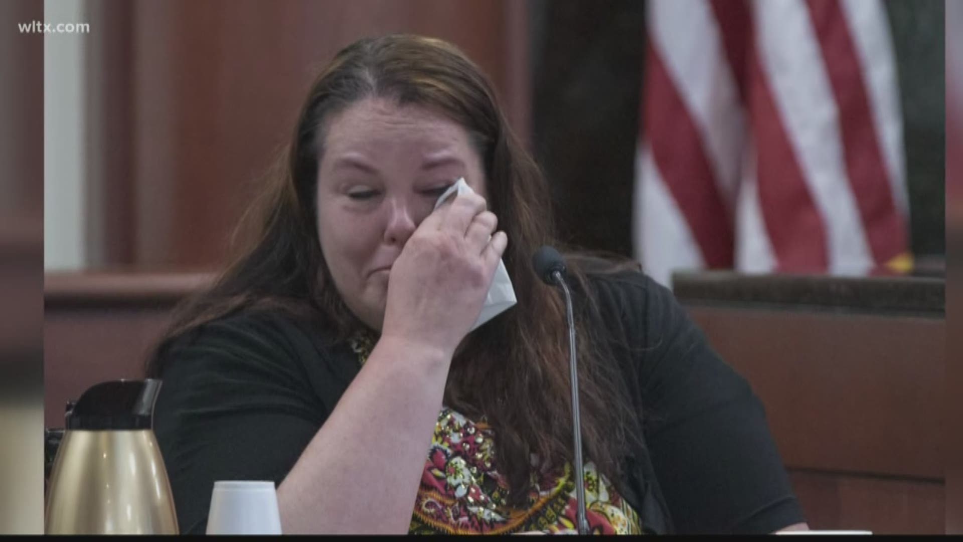 The jury in the Timothy Jones Junior case heard testimony from the children's former babysitter today who said Jones called her a few days after investigators say he killed his five children