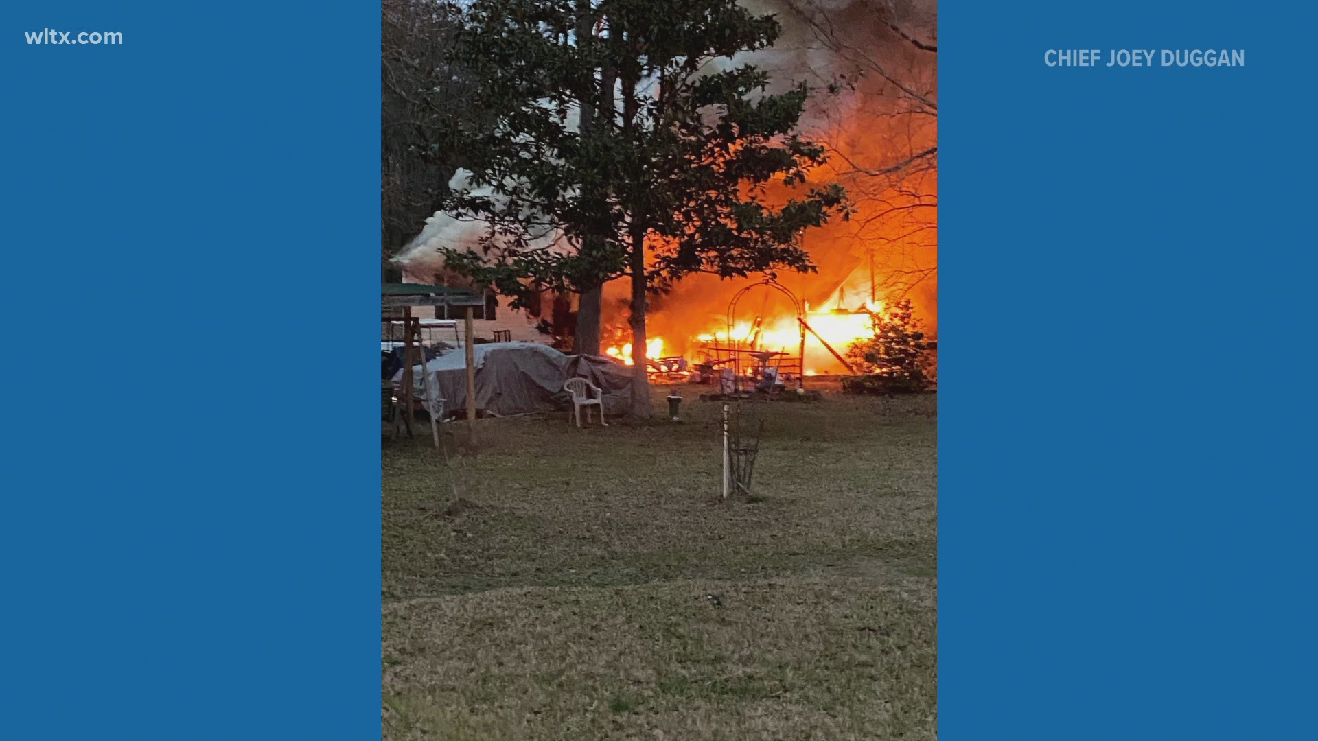 One person is dead after a fire at a Sumter home on Tuesday evening.