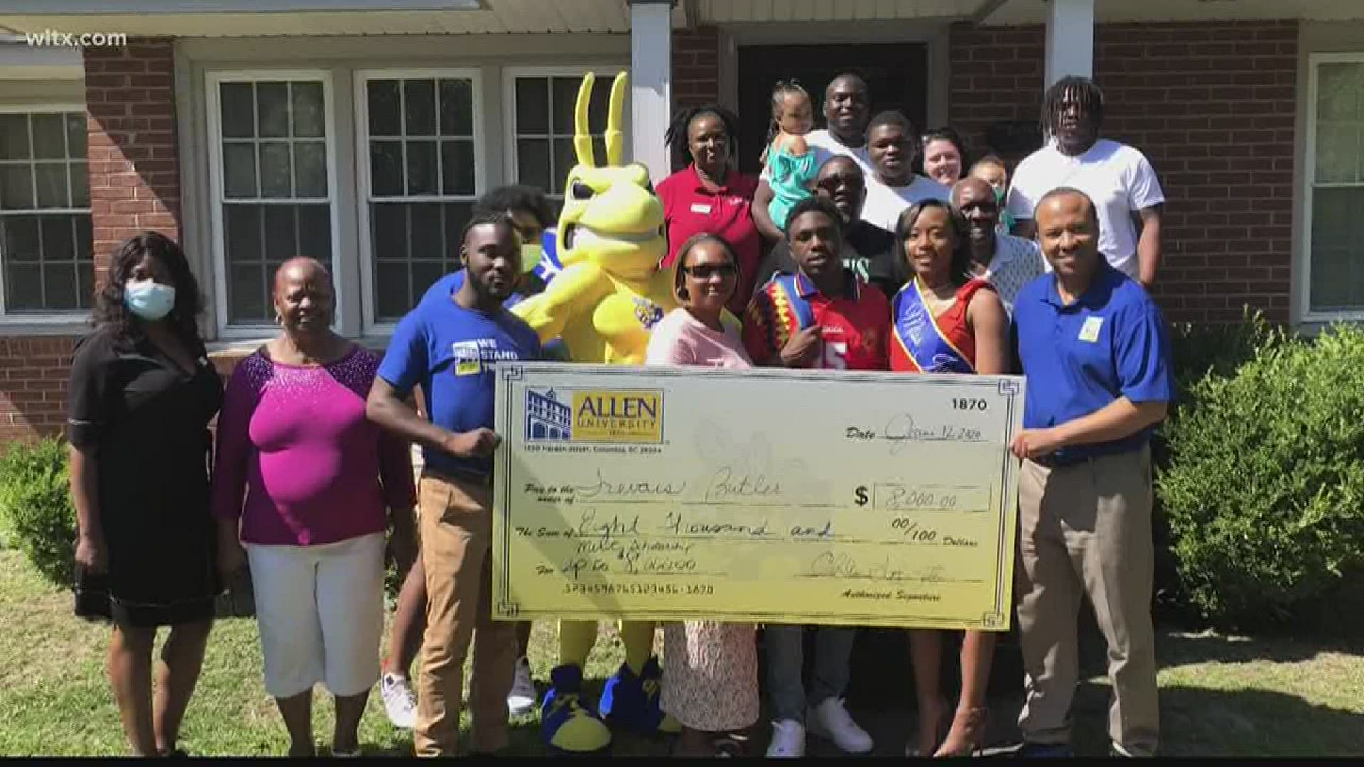 The 'All that can be imagined' Scholarship Tour has been traveling all around South Carolina and beyond to present scholarships to future Allen University students.