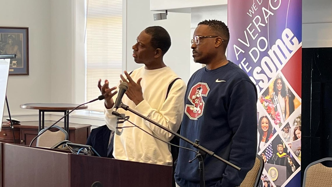 Actors Jason Weaver and Orlando Jones at SC State University - Vimarsana News