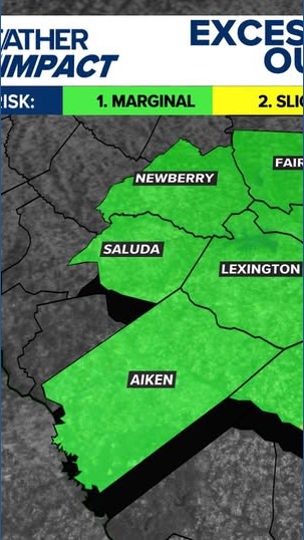 Excessive Rainfall Outlook risk levels explained | wltx.com