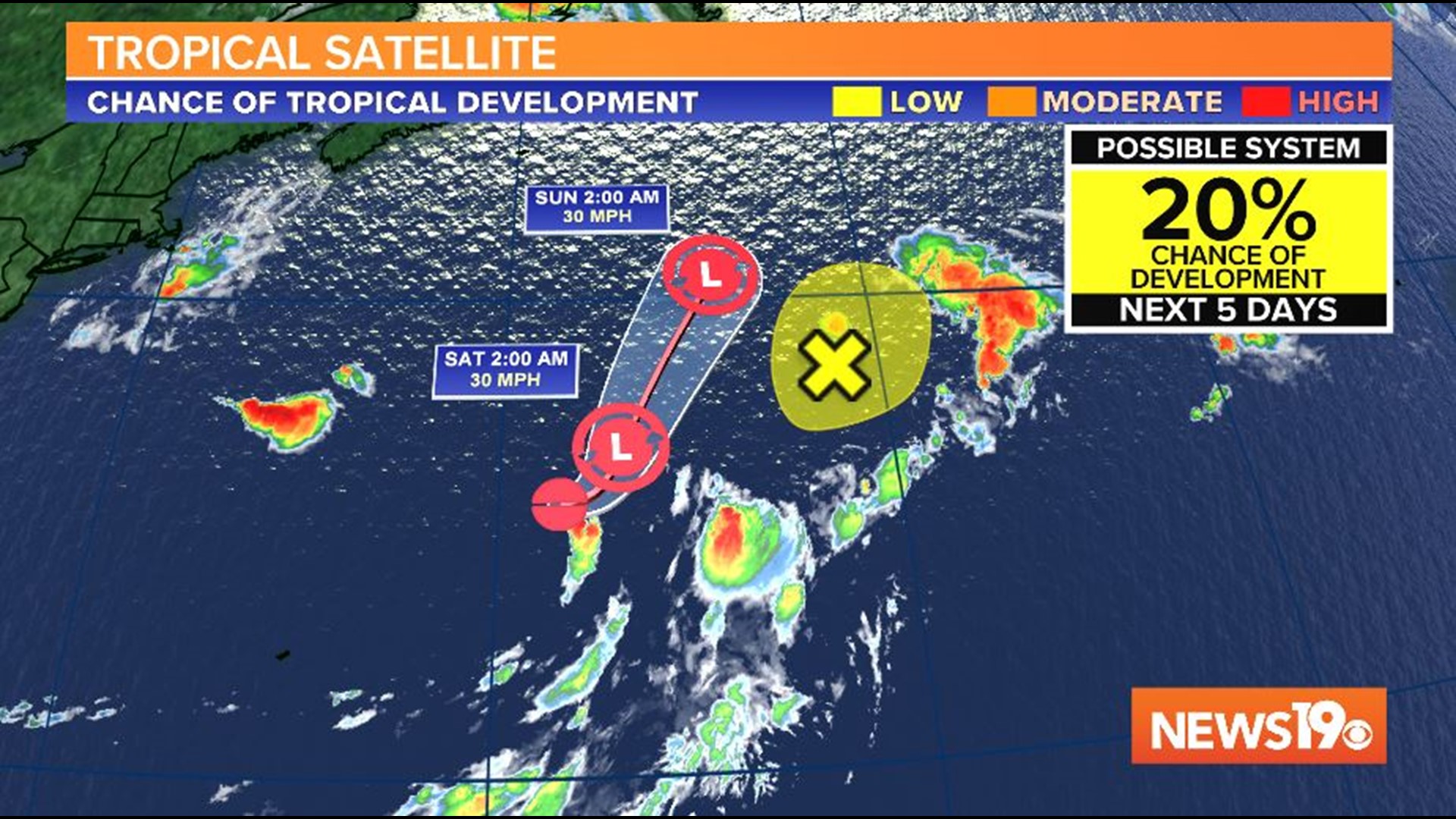 Four areas in the tropics being watched | wltx.com