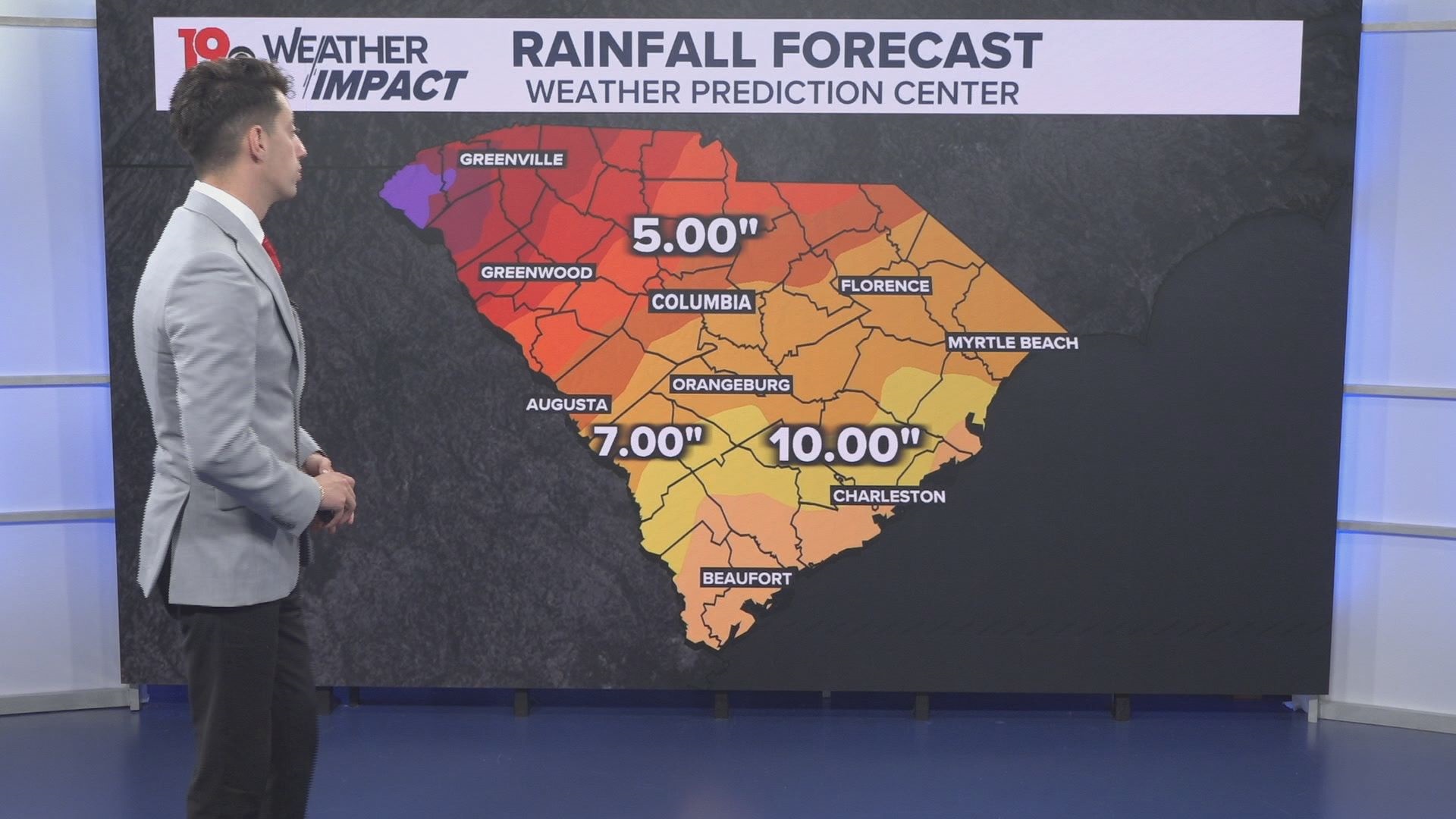 Tropical Storm Debby will stall bringing the potential for significant flooding in South Carolina.