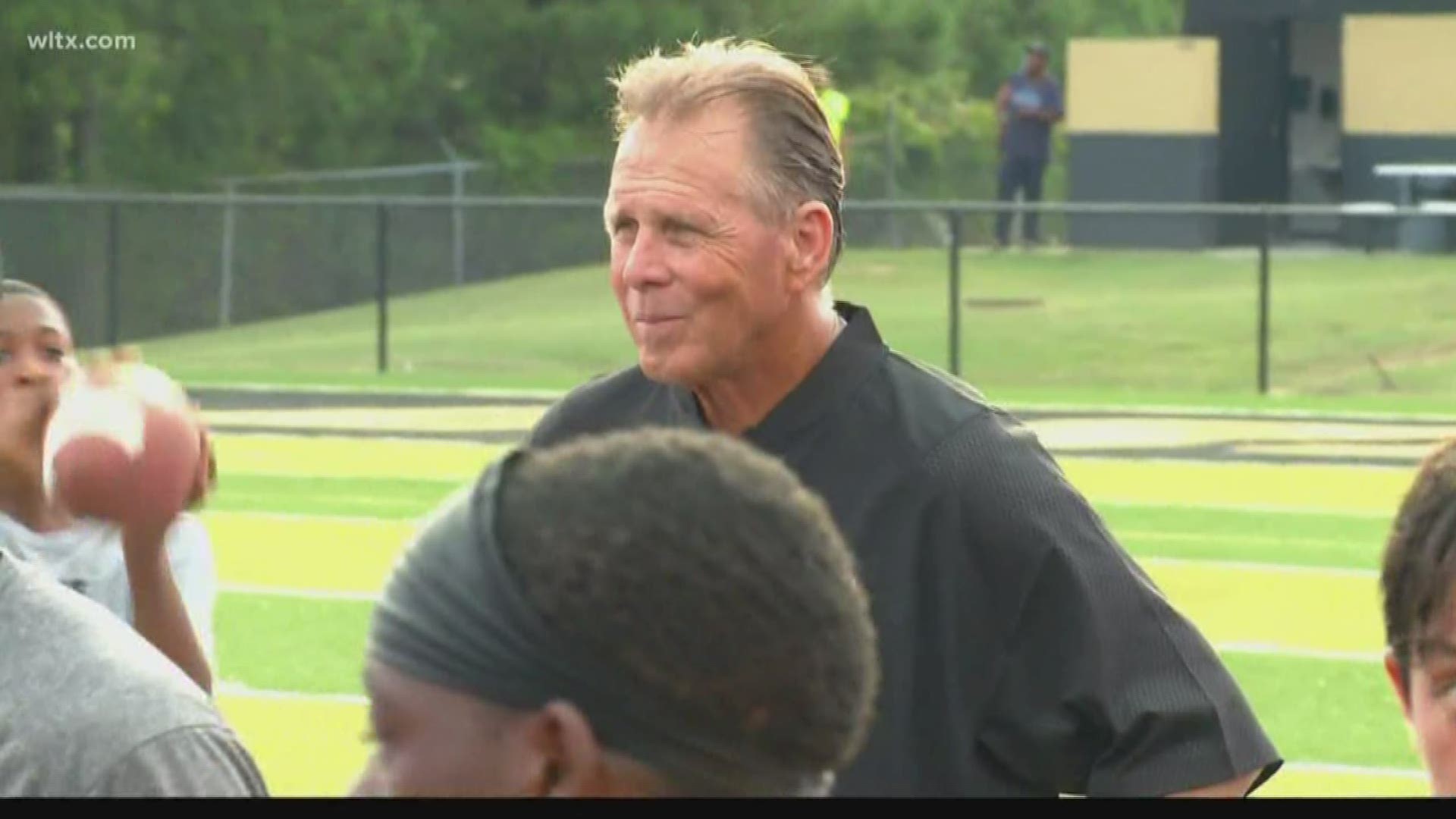 Irmo defensive coordinator Miles Aldridge has coached in all three levels of football - the NFL, college and now he has settled into the high school ranks where he is teaching the youngest of kids how to block and tackle.