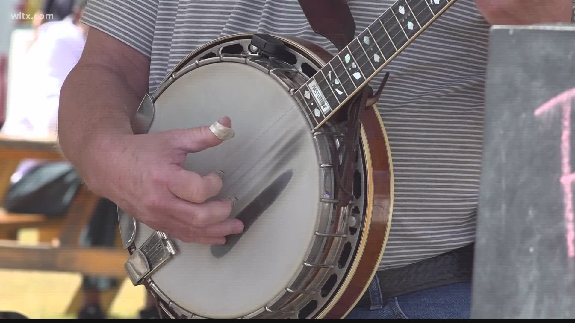 The Flatland Express Bluegrass Band is sharing their traditional "mountain music" at the South Carolina State Fair.