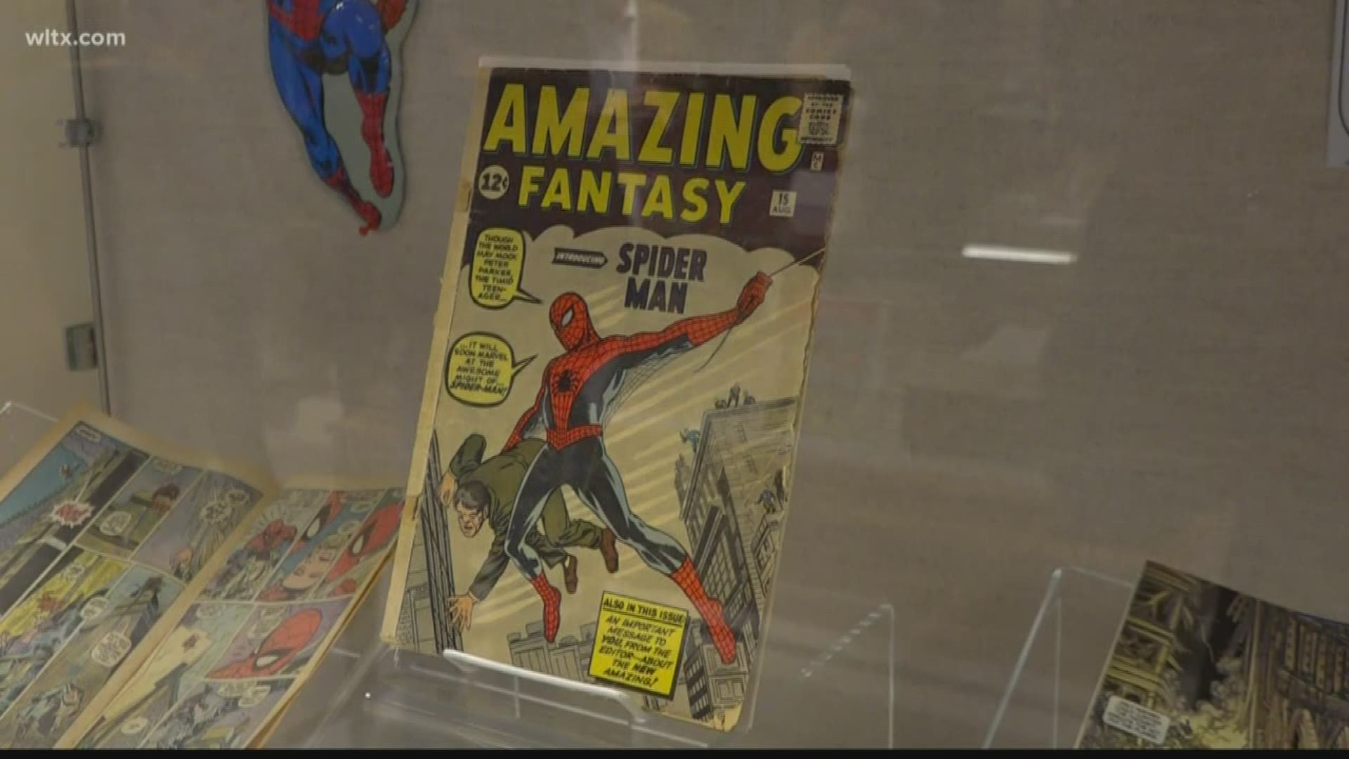 Comic book legends Roy and Dann Thomas were at USC to celebrate its four color fantasies exhibit.
