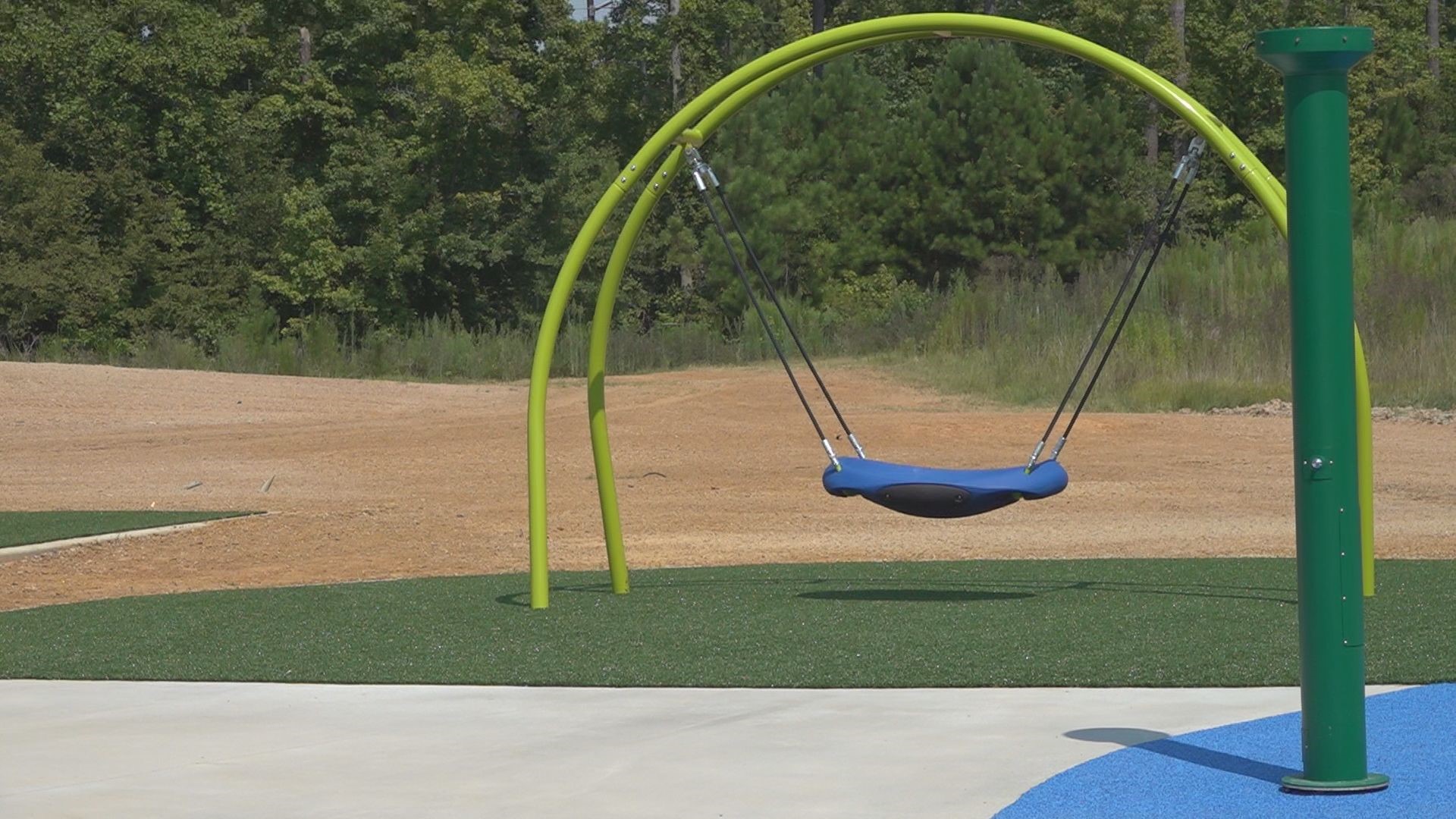 Inclusive playground at Saluda Shoals Park