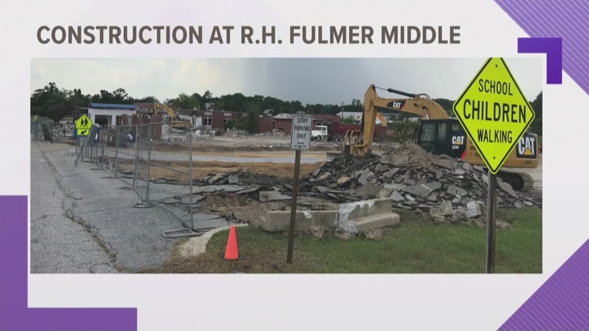 R.H. Fulmer Middle School Getting a Major Overhaul | wltx.com