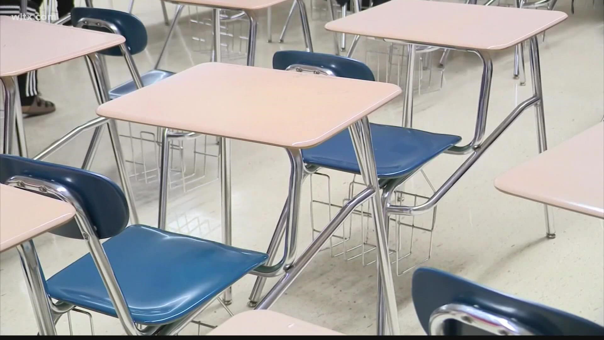 School nurses say they're overworked and exhausted as COVID-19 cases continue to surge in South Carolina schools.