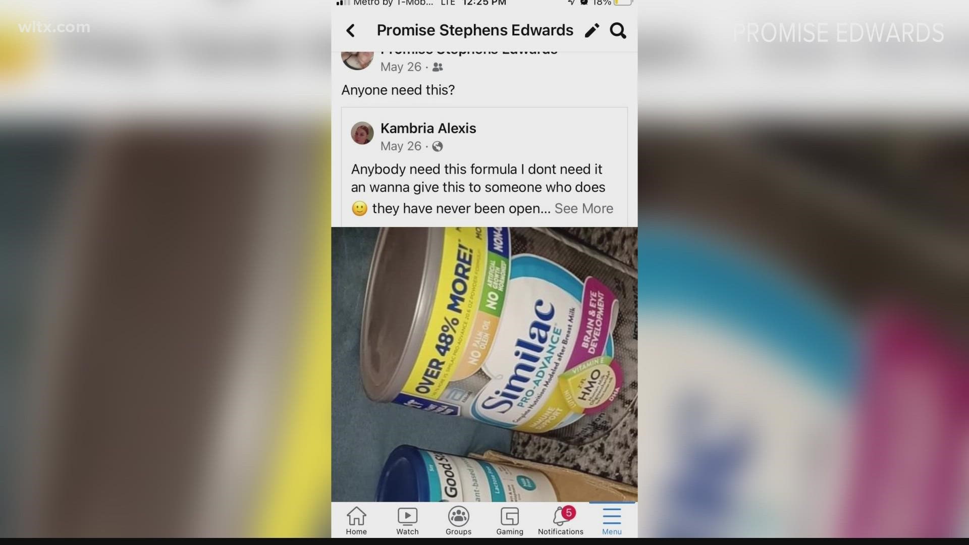 Groups are coming together online to help moms and dads find baby formula during the crisis.