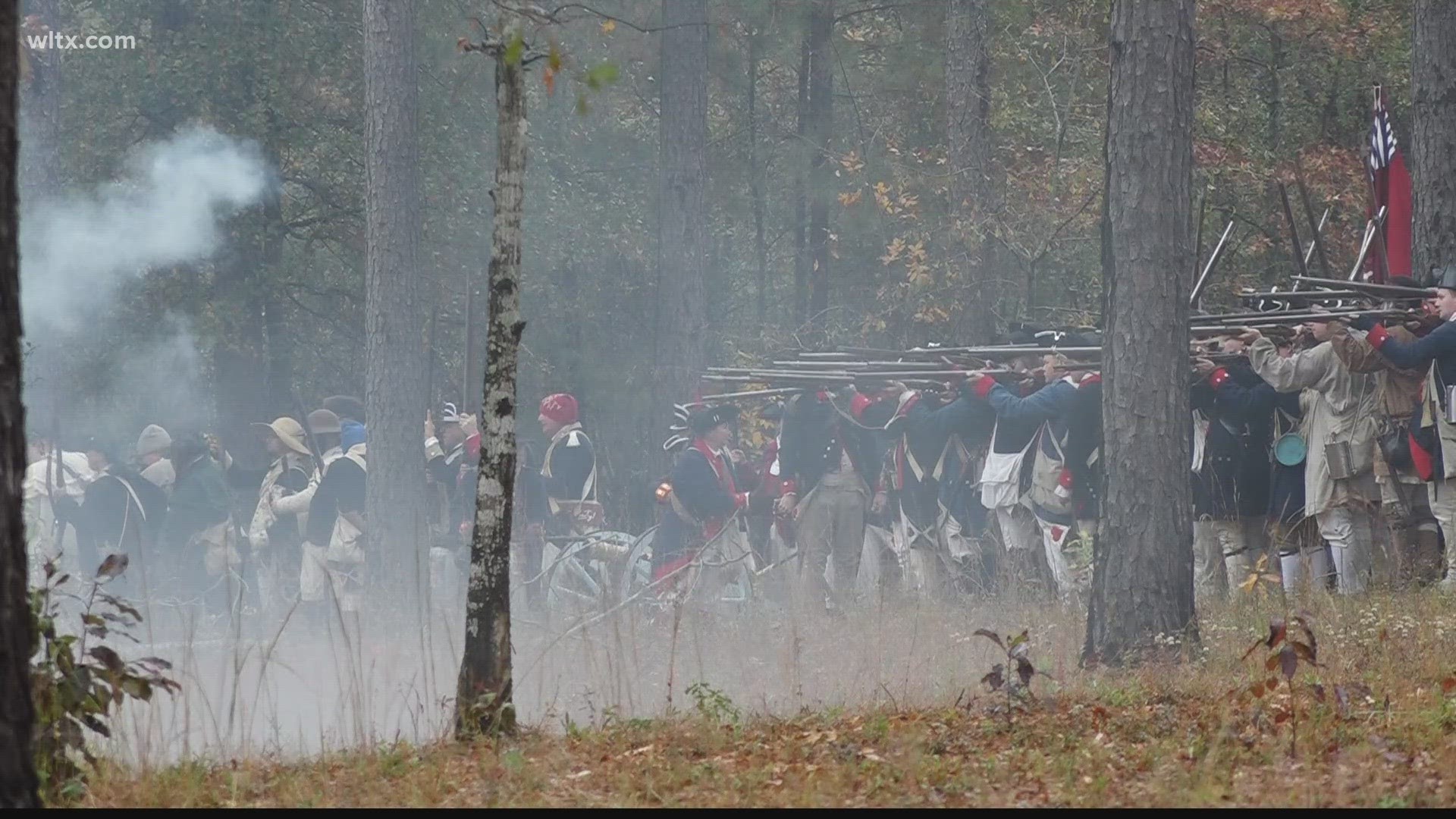 Residents and reenactors participated in the 52nd annual Battle of Camden reenactment.