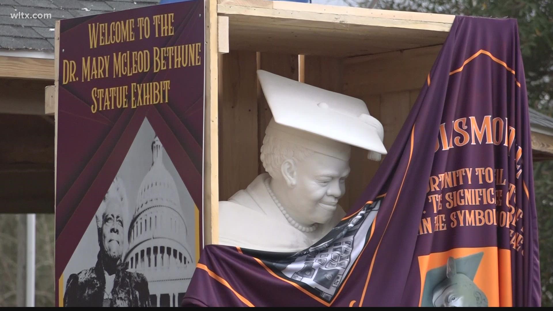 The Sumter county city of Mayesville celebrates one of the fist African American women from the city to be represented in the National Statuary Hall Collection.