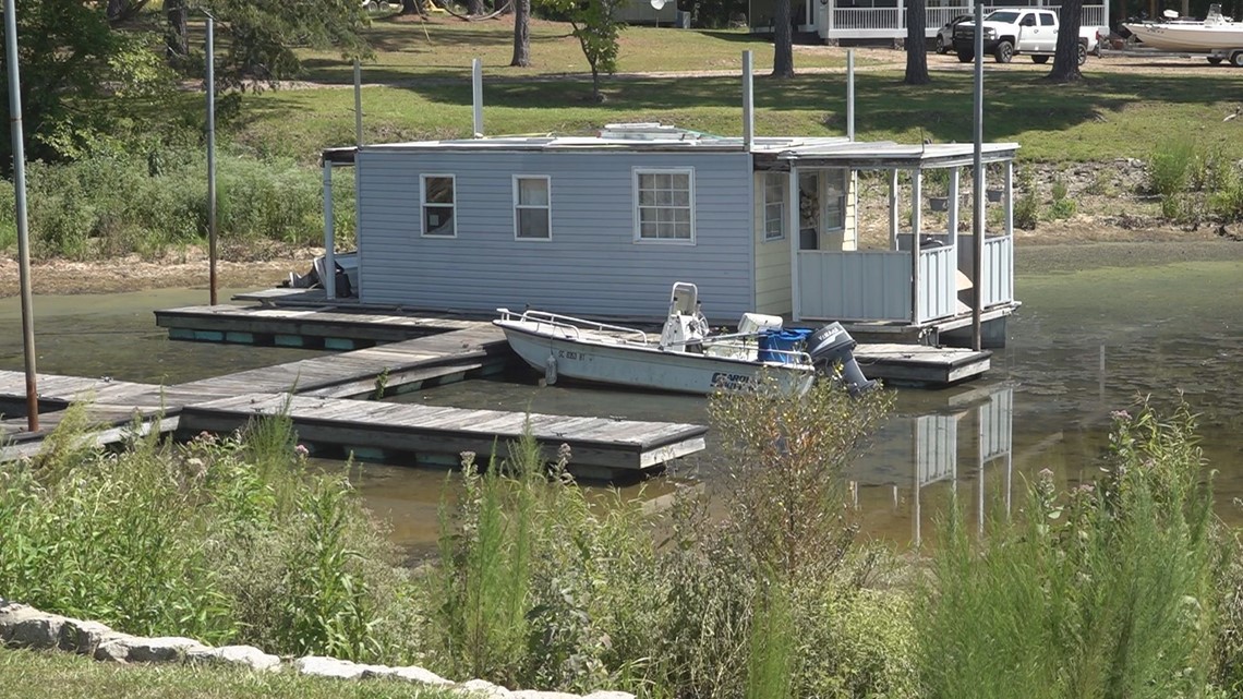 Low Lake levels impacting businesses around Lake Wateree