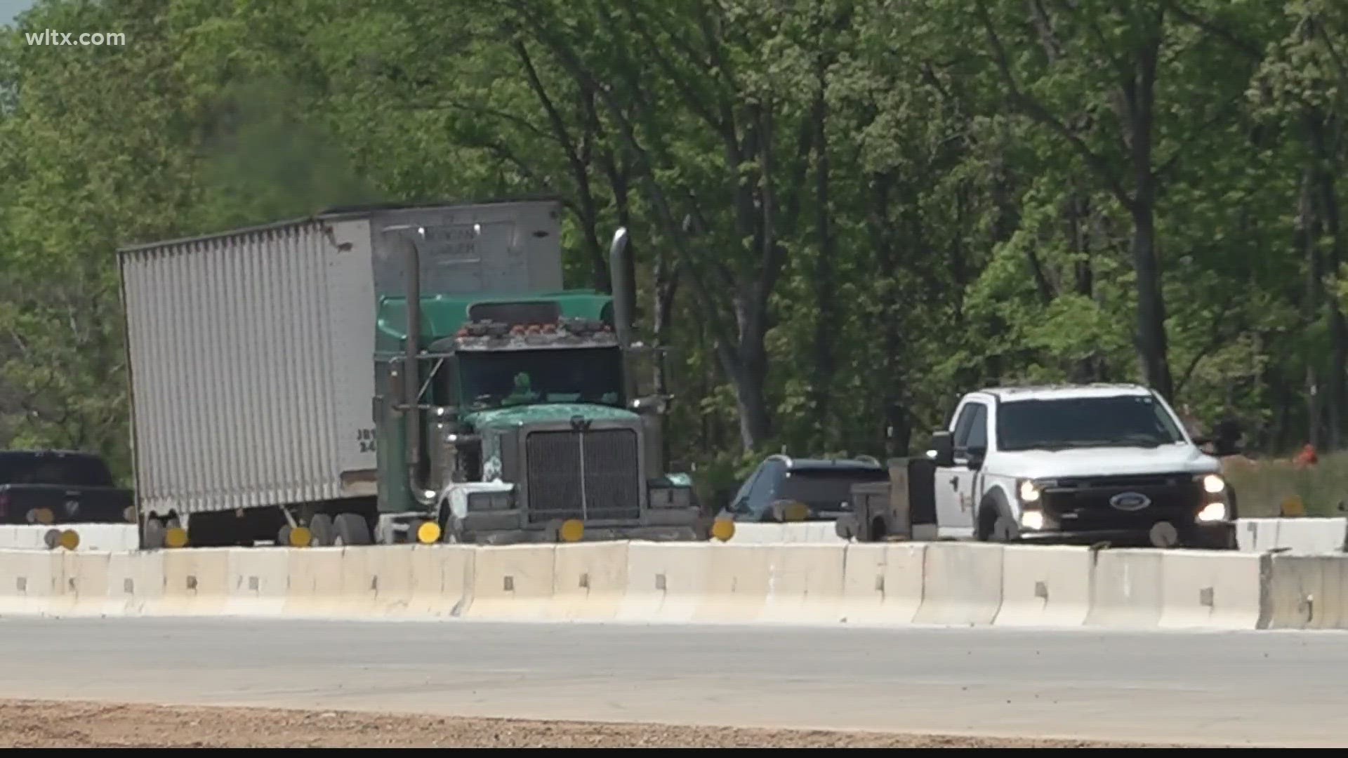 The tractor-trailer accident on Wednesday left drivers stranded for hours on I-95.