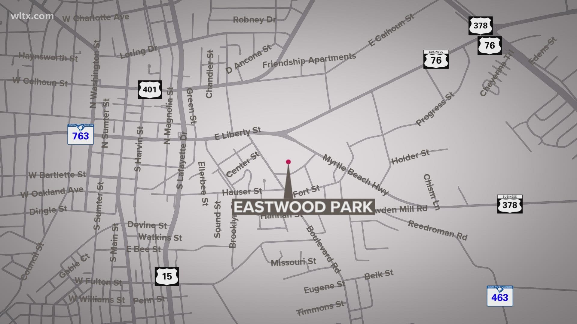 The shooting happened around 11:30 p.m. in the area of Eastwood Park near Boulevard Road.