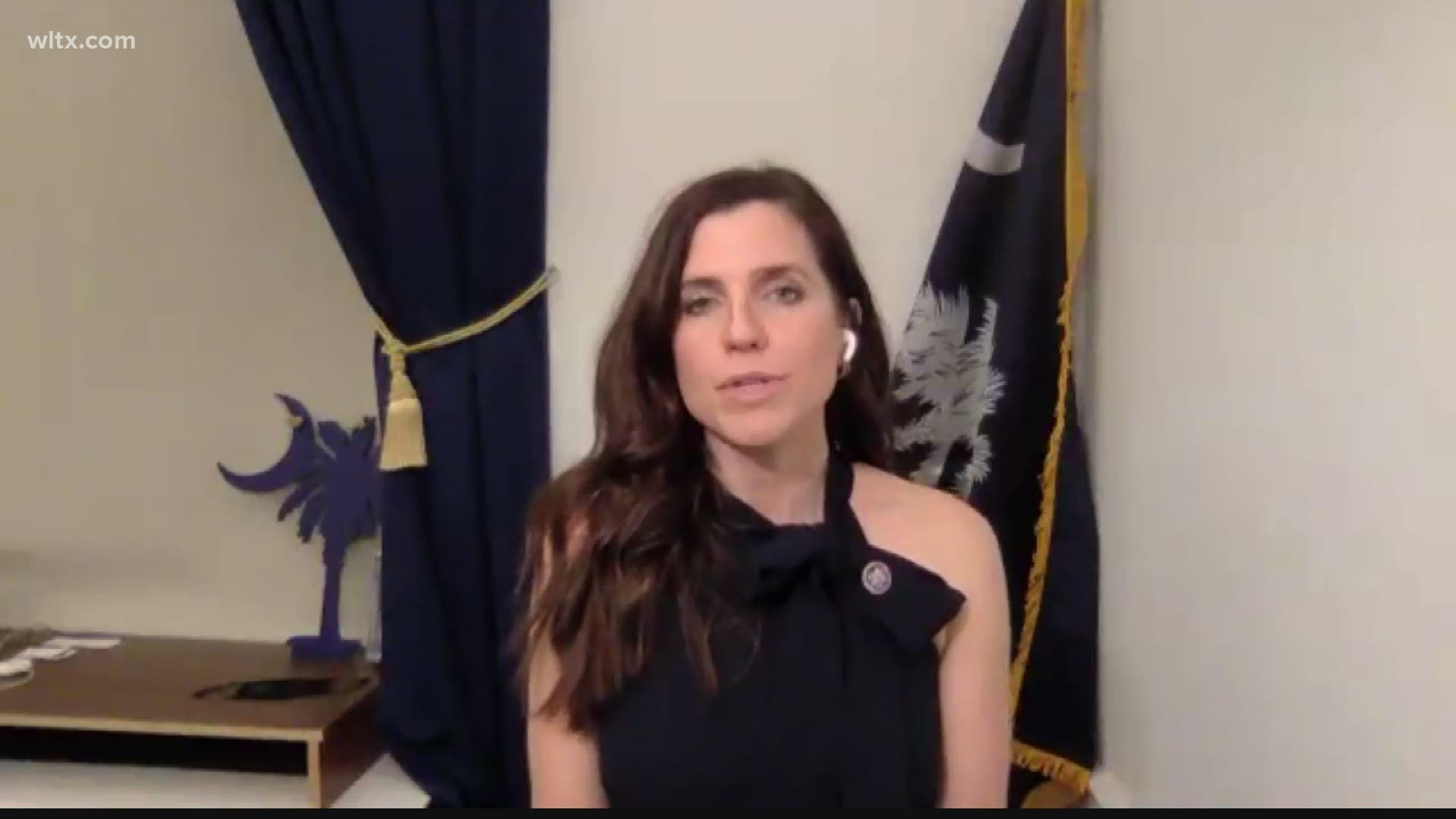 Freshman Rep. Nancy Mace says President Trump should have conceded weeks ago, and called Tuesday's violence in the nation's capital 'un-American' and 'anarchy.'