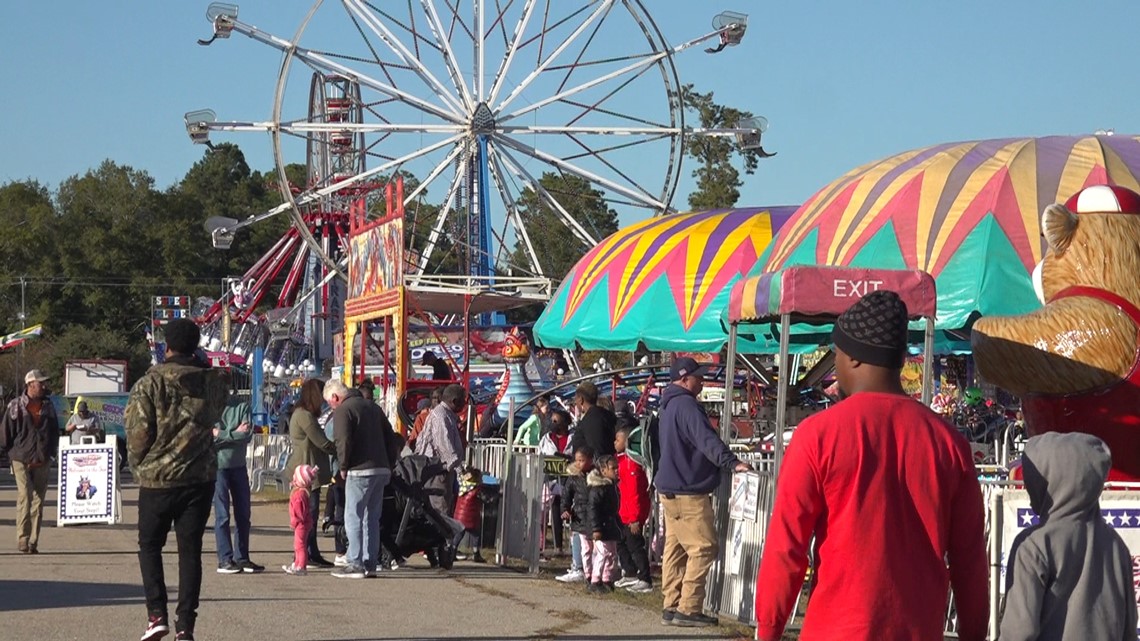 Opening day of the Sumter American Legion Fair