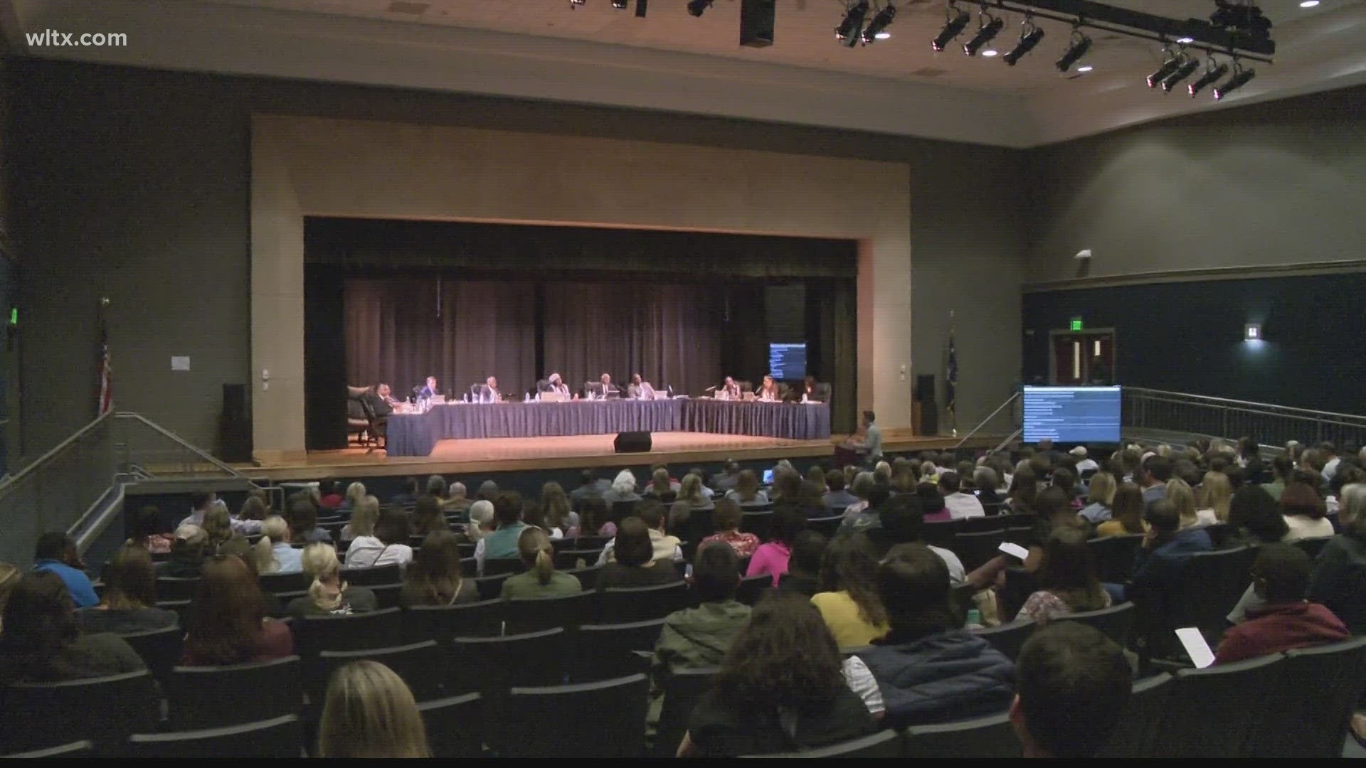 Parents and teachers expressed their frustration about the changes at a meeting las tonight.