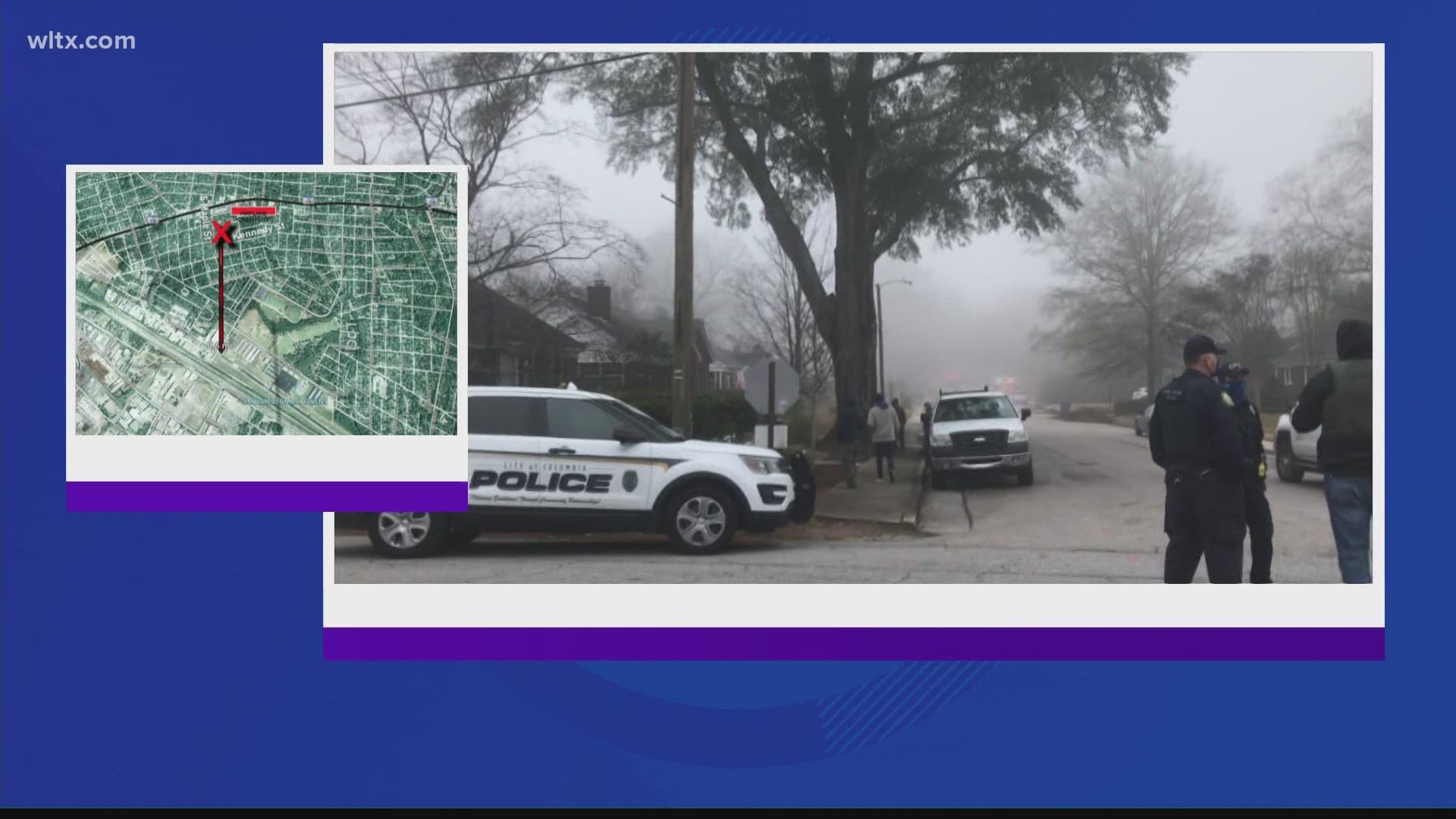 A small plane crashed into a home in the Rosewood neighborhood, the weather at the time was dense fog-WLTX meteorologist Efran Efante explains.