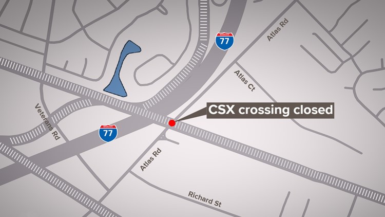 CSX closing rail crossing in Richland County for repairs