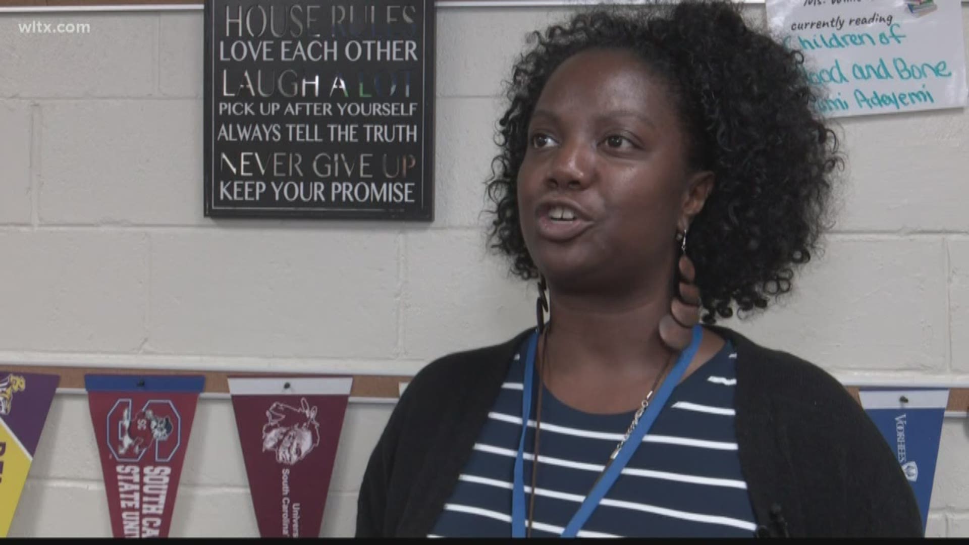 Tiffany Willis has been teaching English for more than a decade and most of that at Airport High School
