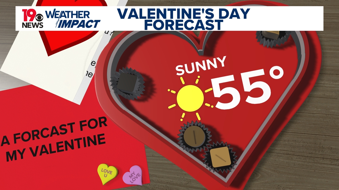 Sunny skies return to the Midlands for Valentine's Day | wltx.com