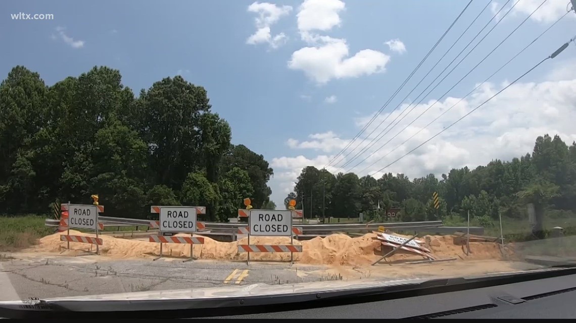 Road closure frustrates Sumter residents | wltx.com