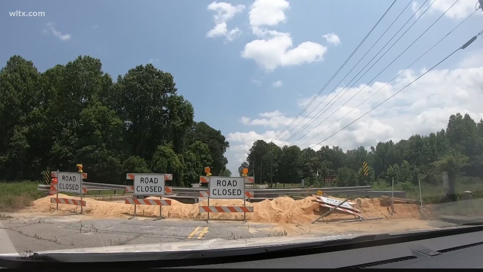 The road has been closed for almost a year and residents who live nearby are growing tired of the detour.