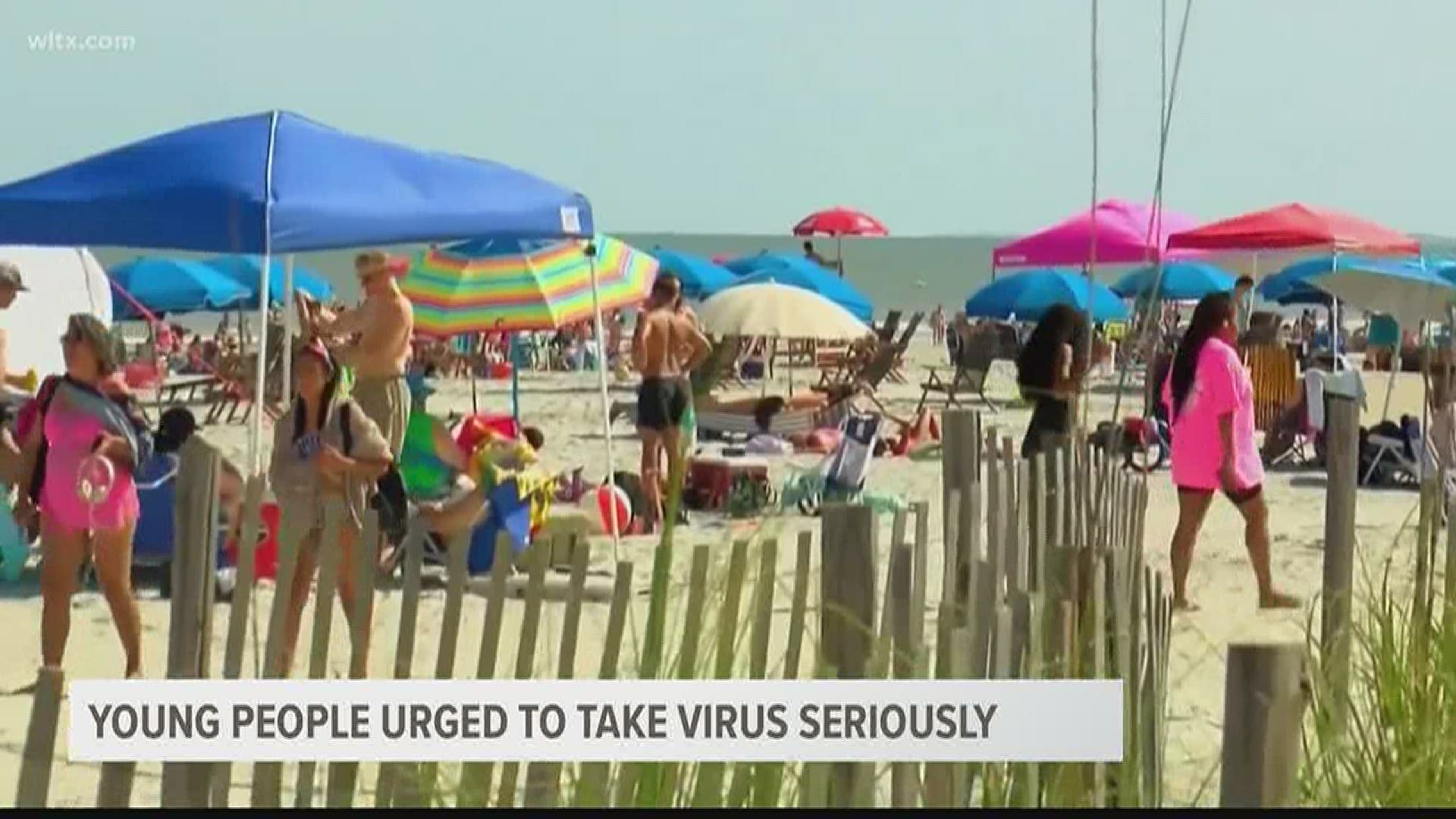 Hundreds gathered over the weekend in Clarendon county and more on the coast at beaches not social distancing or wearing masks
