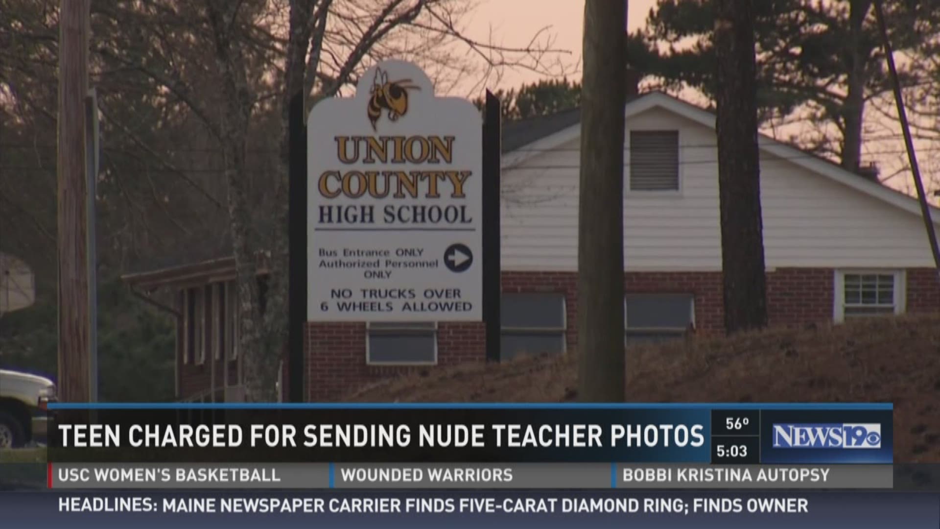 Student Charged After Sharing Nude Photos of Teacher | wltx.com