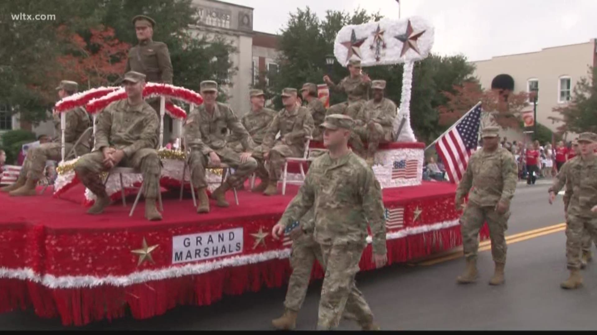 The town of Lexington, SC held its Veterans Day parade Sunday.