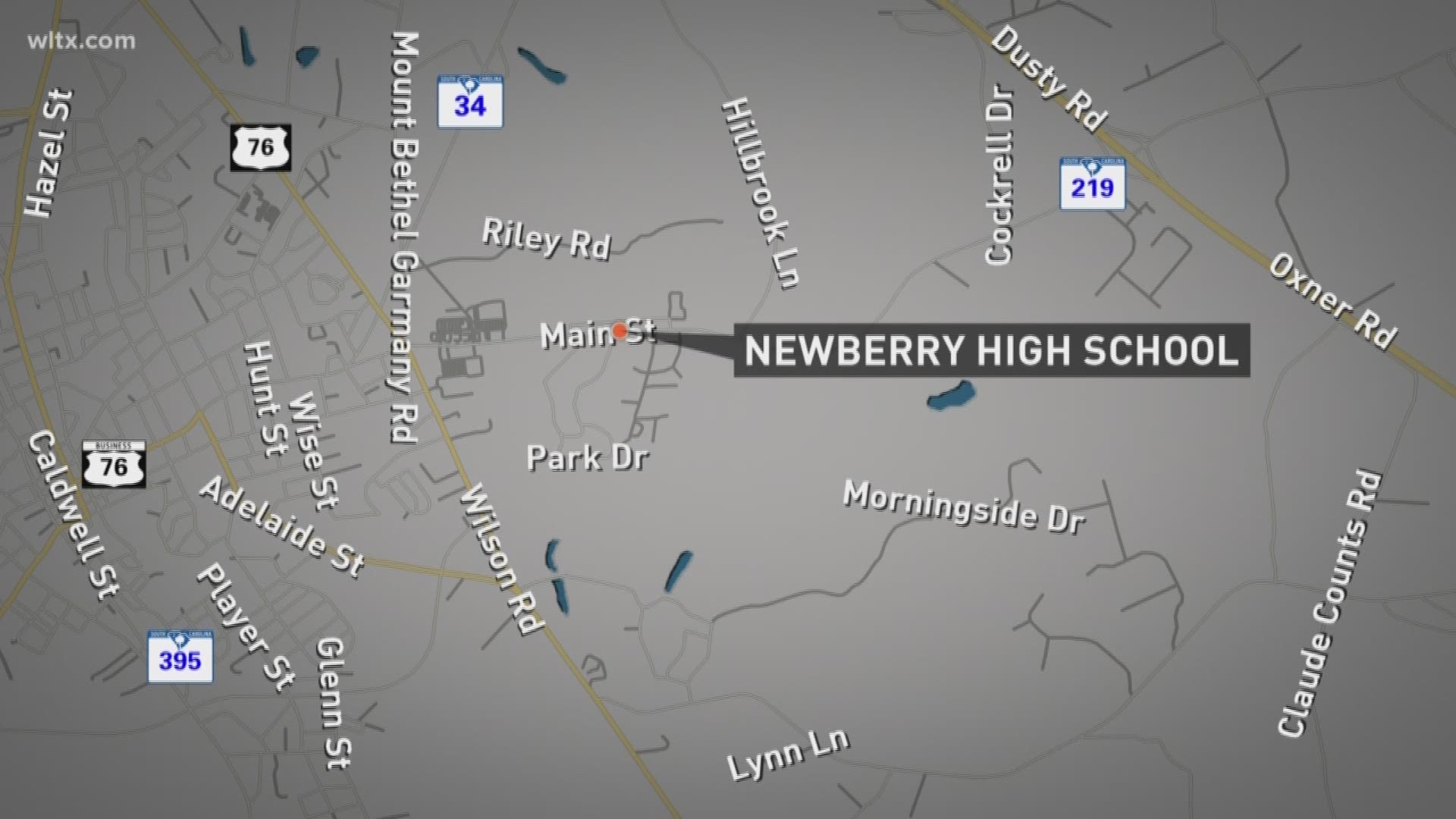A student had a gun in a bookbag at Newberry High School Tuesday, triggering a lockdown for the campus.