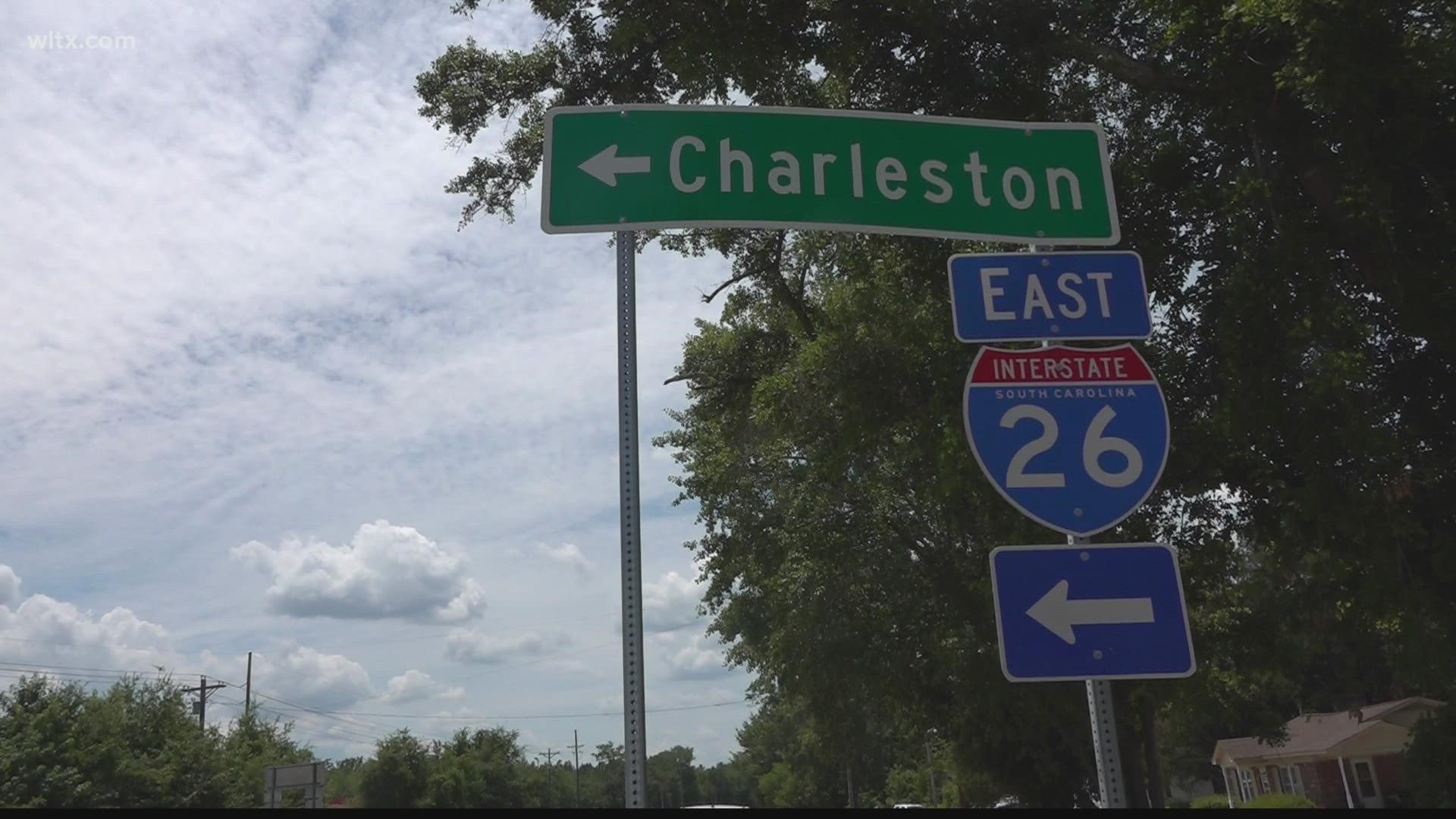 The project will widen I-26 from four lanes to six lanes.