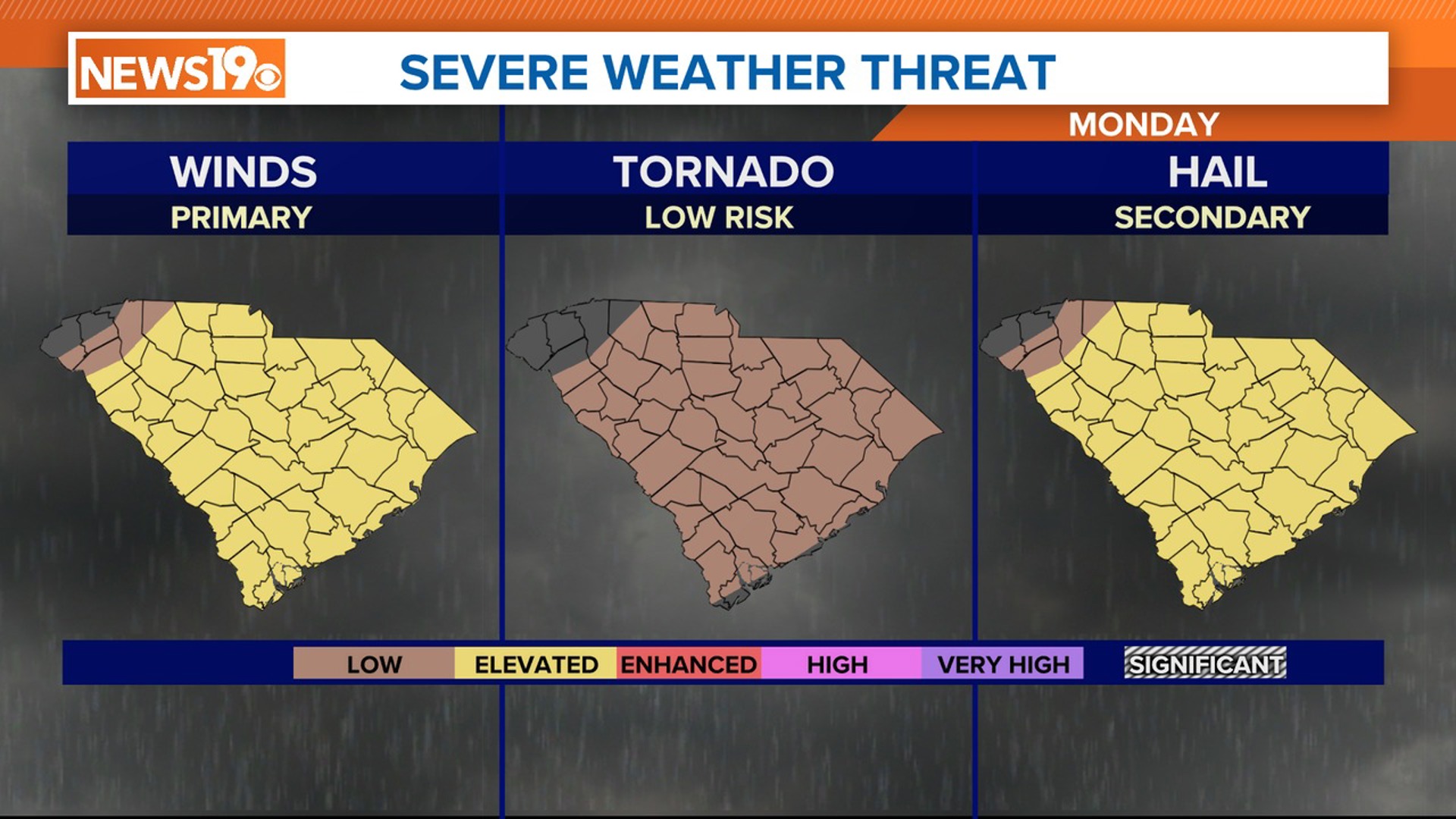 Memorial Day mayhem: Strong or severe storms for South Carolina | wltx.com