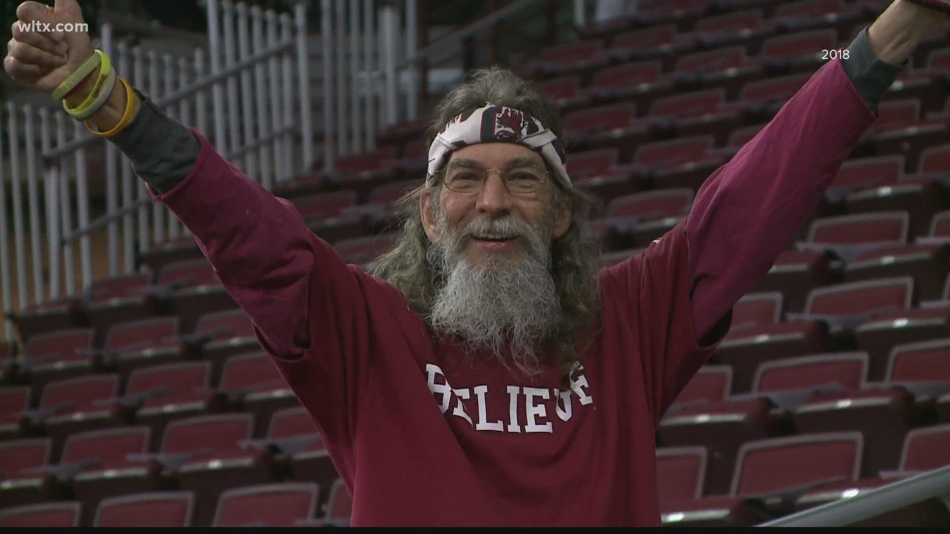 Carlton Thompson has been going to South Carolina basketball games for decades.