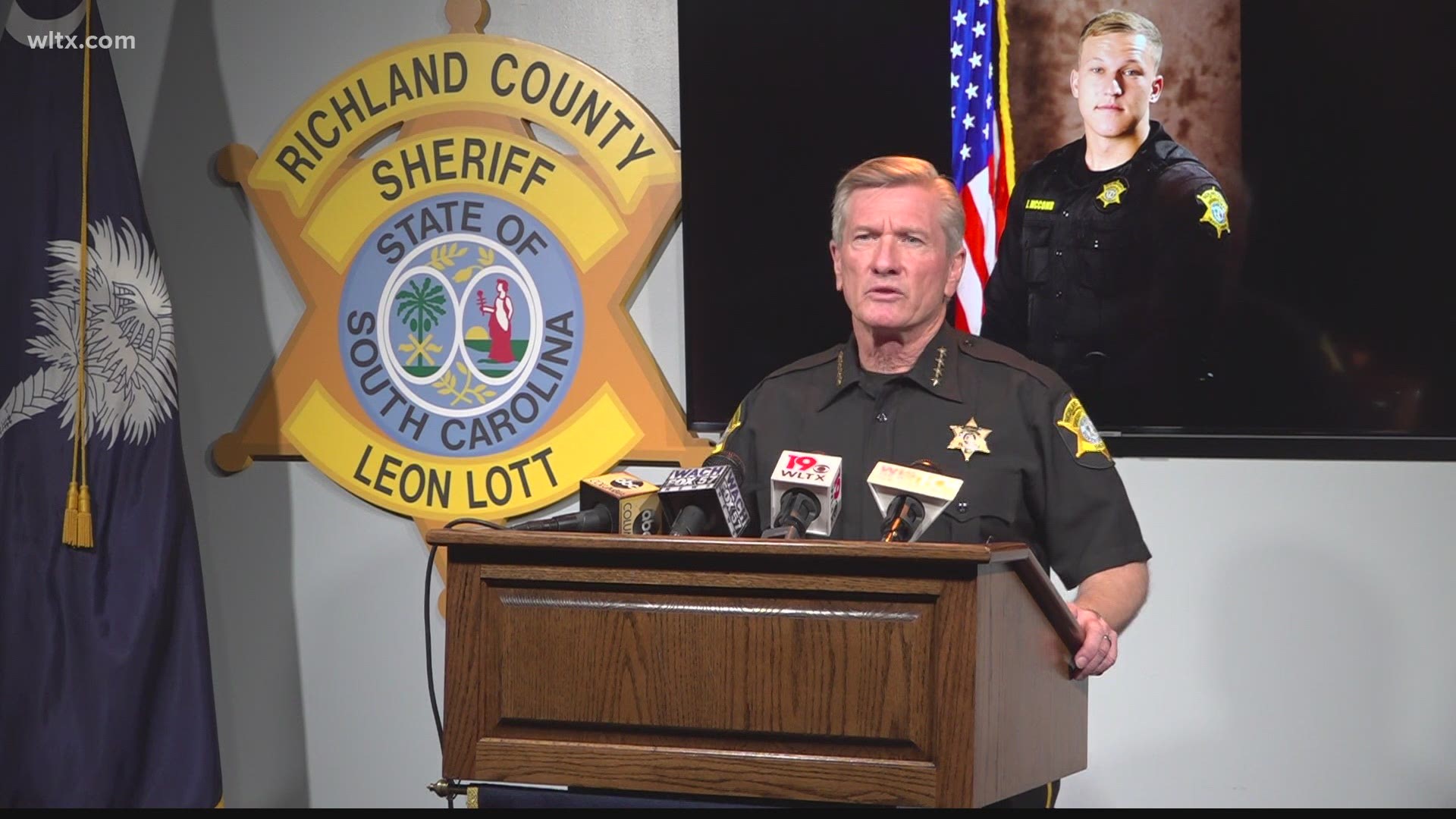 Leon Lott was also named National Sheriff of the Year.