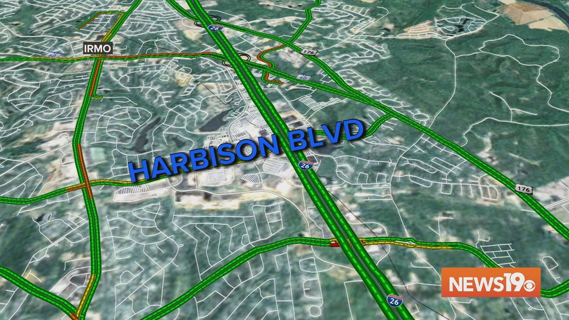 Harbison Blvd is a nightmare for traffic especially the holidays