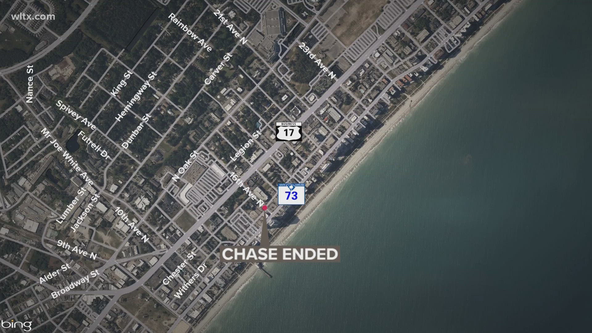 Bicycle officer hit during Myrtle Beach chase on North Ocean Boulevard ...