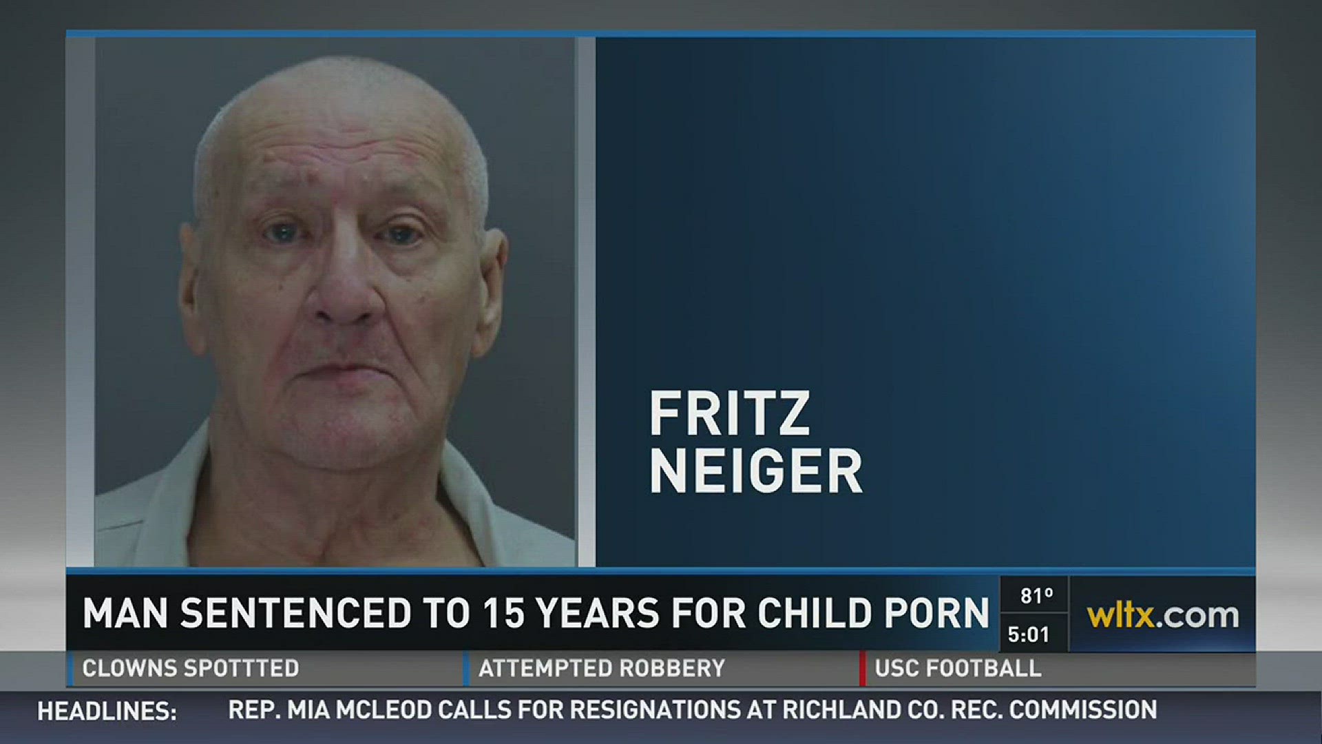15yers Porn Hd - Man Sentenced to 15 Years for Child Porn | wltx.com