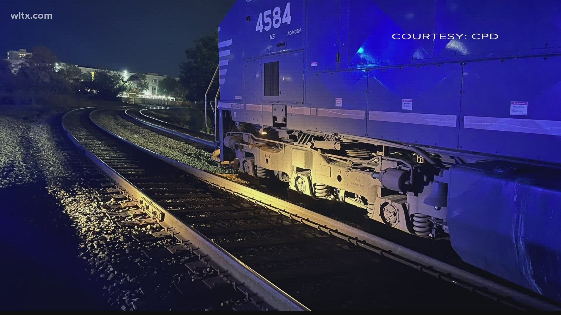 A section of Lincoln Street near the Olympia area is back open after a train ran off the track Thursday evening.