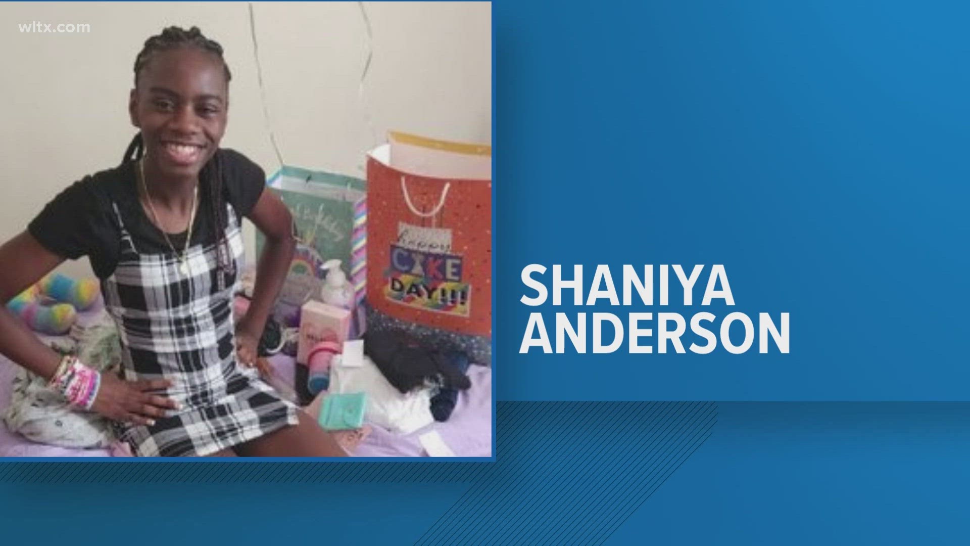 Shaniya Anderson, 13, was last seen walking from Park North apartments near Park Road around 7 am Monday.