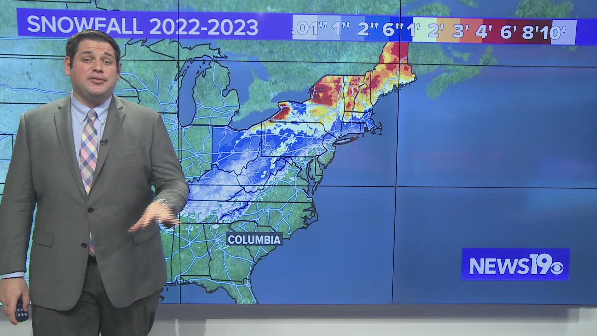 Cities all along the Atlantic coast are without measurable snowfall going into the month of February.