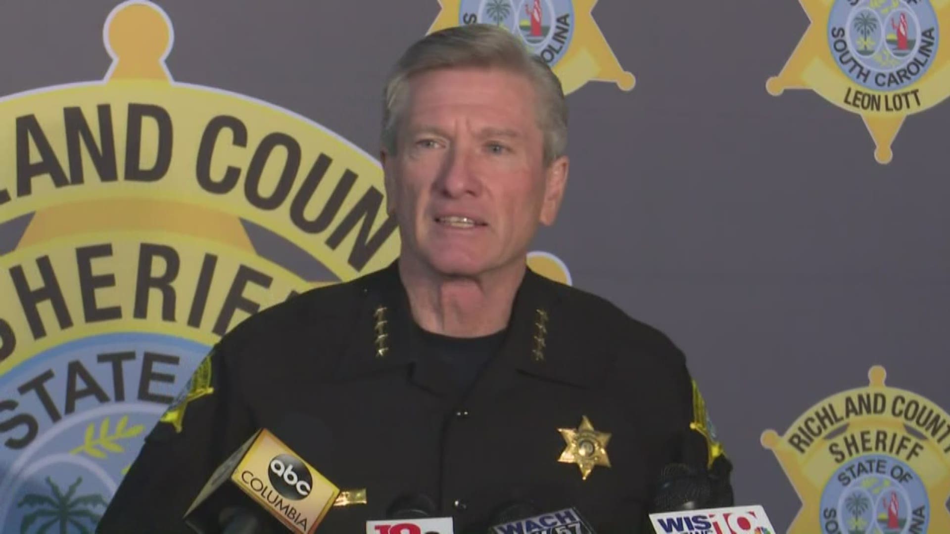 Richland County Sheriff Leon Lott says people are limiting their movement, spending time with their family, and crime is down during the coronavirus crisis.