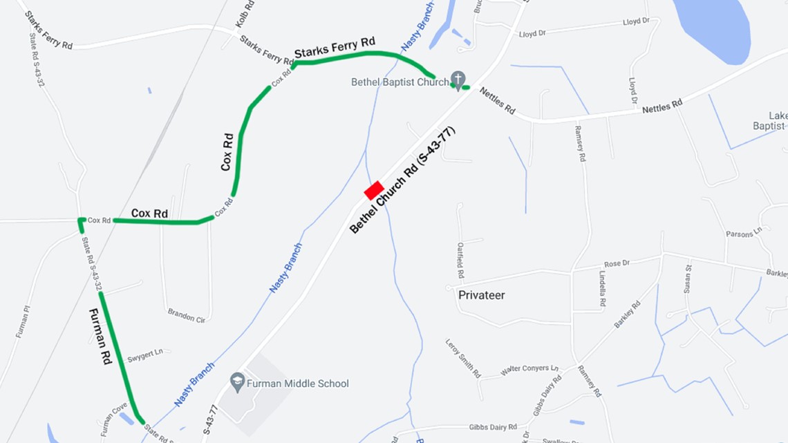 Bethel Church Road in Sumter County to close for bridge repair