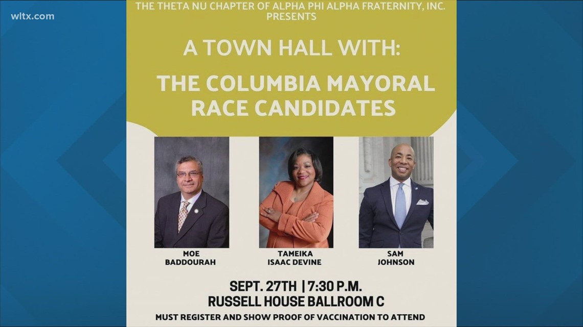 Columbia mayoral forum set for Monday at USC | wltx.com